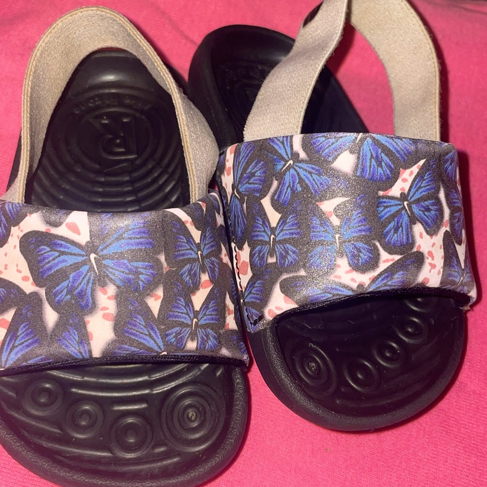 ‼️SHIPS FREE‼️Nike Kawa Slides Butterfly Size 5C